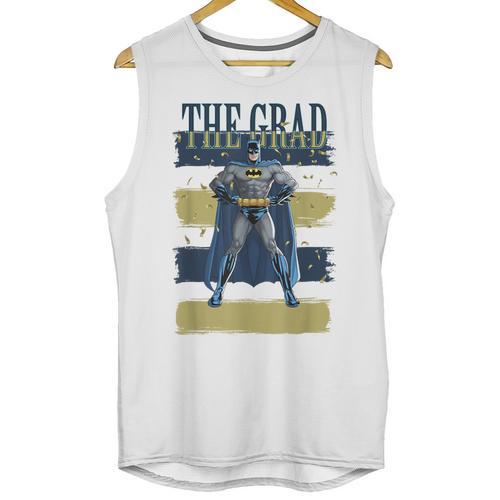 DC Comics Graduation Batman The Grad Power Stance Unisex Tank Top - Best Gift Smart