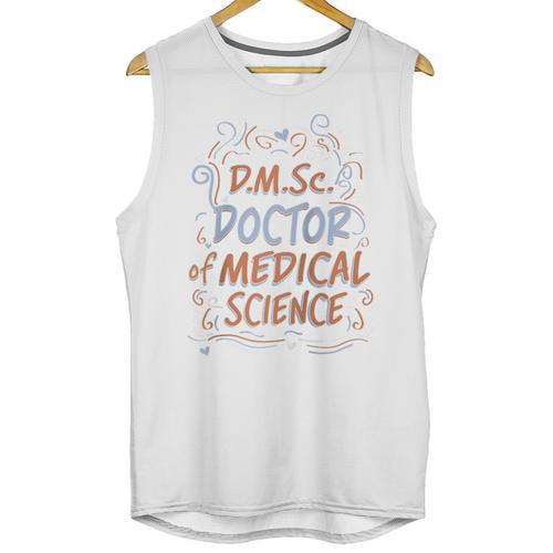DMSc Doctor Of Medical Science Doctorate Graduation Raglan Baseball Tee Unisex Tank Top - Best Gift Smart