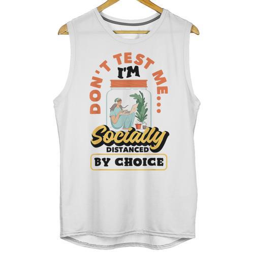 Don't Test Me Introvert's Unisex Tank Top - Raresse