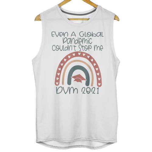 DVM Doctor Veterinary Medicine Veterinarian Graduation 2021 Unisex Tank Top - Best Gift Smart