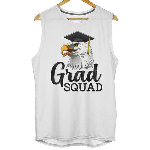 Eagle Grad Squad Class Of 2019 Graduation Unisex Tank Top - Best Gift Smart