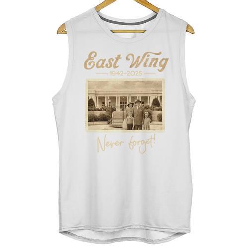 East Wing Never Forget American Vintage Nostalgia Premium Tri-Blend Unisex Tank Top - Figerry