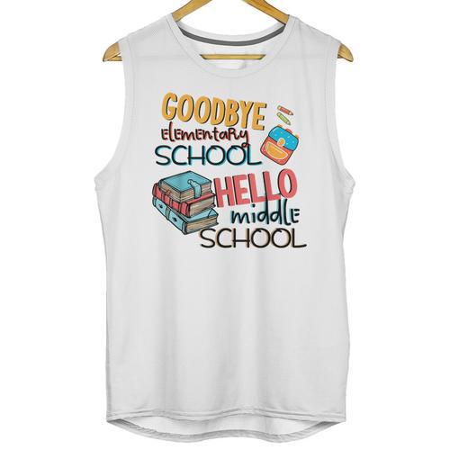 Elementary School End Of Year Graduation Middle Unisex Tank Top - Best Gift Smart