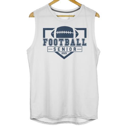Football Senior Night Football Senior 2025 Graduation 44 Unisex Tank Top - Best Gift Smart