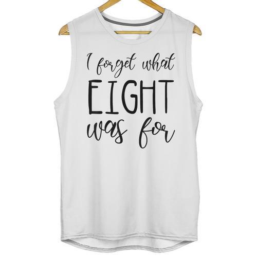 I Forget What 8 Was For Nostalgia Vintage Humor Unisex Tank Top - Figerry