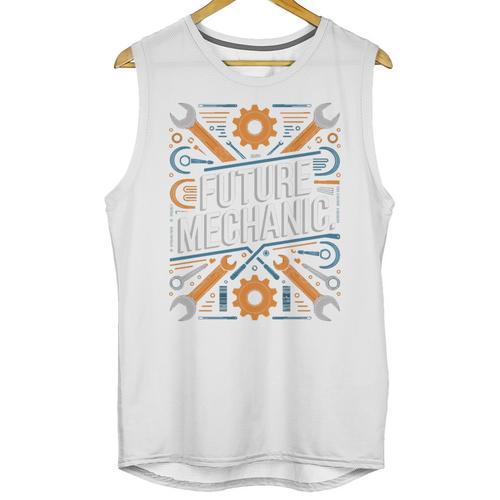 Future Mechanic Graduation School Kids Toddler Women Men Gag Unisex Tank Top - Best Gift Smart