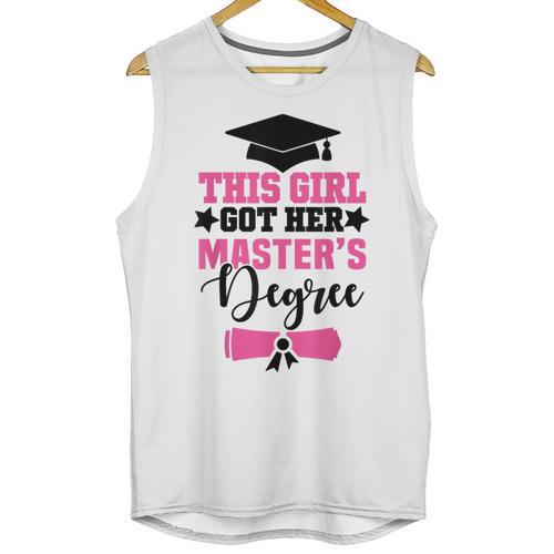 This Girl Got Her Masters Degree Graduation Mastered It 2024 Unisex Tank Top - Best Gift Smart