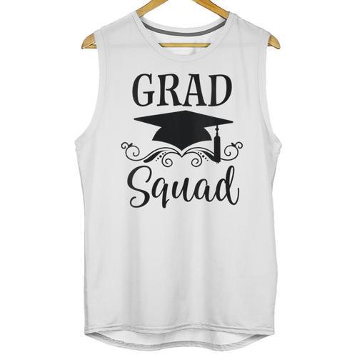 Graduation Grad Squad Unisex Tank Top - Best Gift Smart