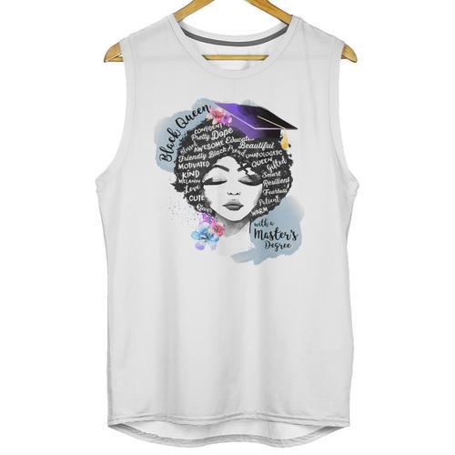 Graduation Masters Degree Woman Queen Graduate 2025 Unisex Tank Top - Best Gift Smart