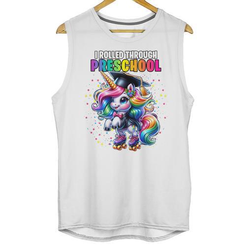 Graduation Preschool Unicorn Roller Skate Girls Pre-K Grad Unisex Tank Top - Best Gift Smart
