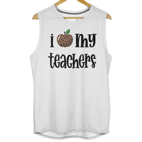I Heart My Teachers I Love My Teachers Graduation Kids Teens Unisex Tank Top - Best Gift Smart