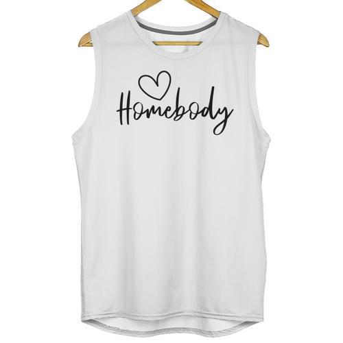 Homebody At Home Lets Stay Home Introvert Unisex Tank Top - Raresse