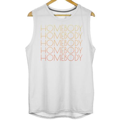 HOMEBODY For Men And Women Introverts Fun Graphic Unisex Tank Top - Raresse