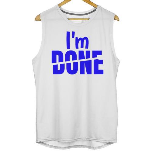 I'm Done Sarcastic Introvert Introversion Unisex Tank Top - Raresse