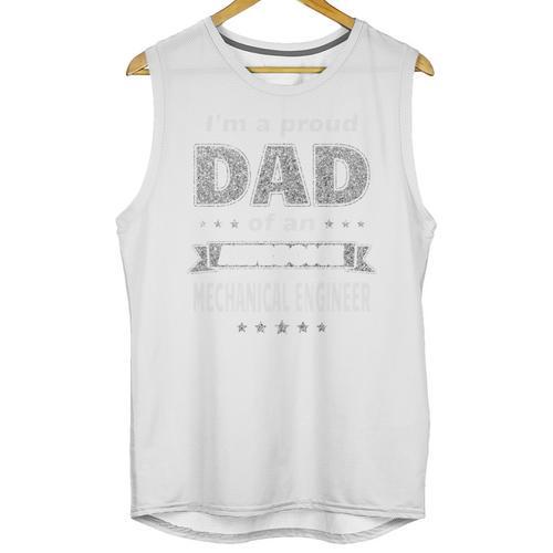 I'm A Proud Dad Of An Awesome Mechanical Engineer Graduation Unisex Tank Top - Best Gift Smart