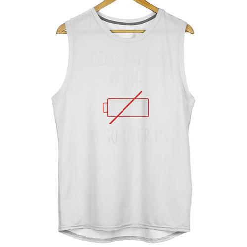 I'm So Over It Saying For Introvert And Shy People Unisex Tank Top - Raresse