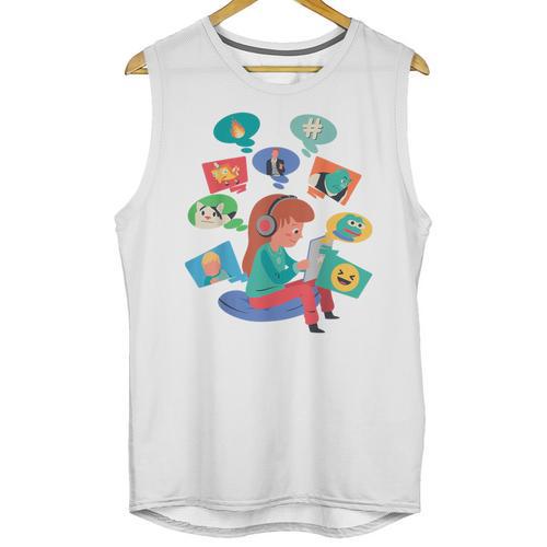 Introvert Meme Anti People Antisocial Meme Lovers Unisex Tank Top - Raresse