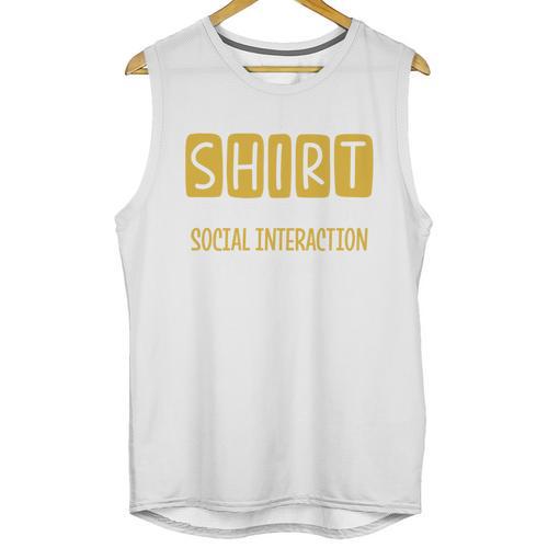 Introvert Quote Motivational For Men Women Kids Unisex Tank Top - Raresse