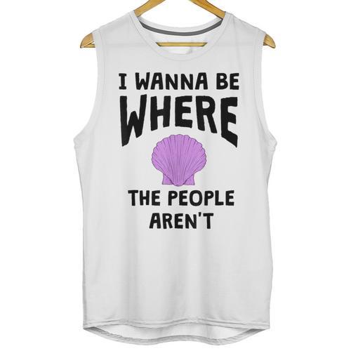 Introverted Sarcastic Humor Antisocial Introvert Unisex Tank Top - Raresse