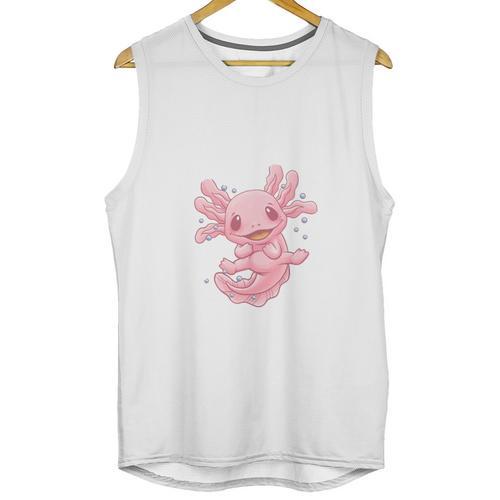 Introverted But Willing To Discuss Axolotl Salamander Unisex Tank Top - Raresse