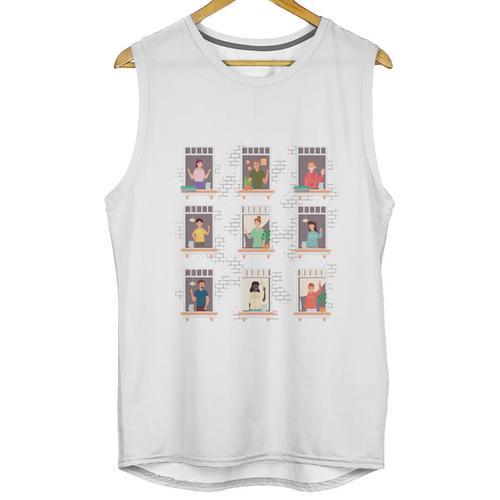 Introverts Unite Sarcastic Joke Humor Sarcasm Unisex Tank Top - Raresse