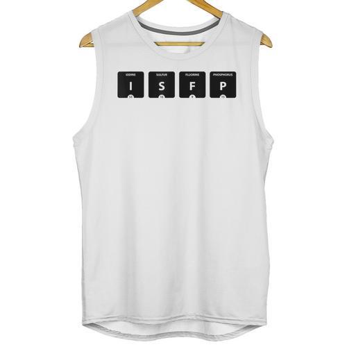 ISFP Adventurer Personality Type Periodic Table Introvert Unisex Tank Top - Raresse