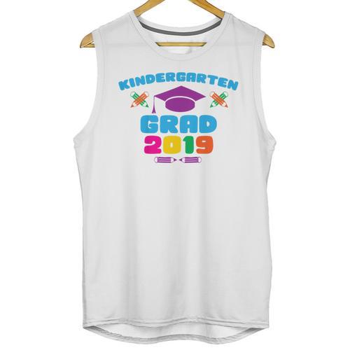 Kids Kindergarten Grad 2019 Graduation T-Shirt Unisex Tank Top - Best Gift Smart