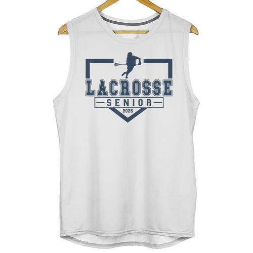 Lacrosse Senior Night Lacrosse Senior 2025 Graduation 33 Unisex Tank Top - Best Gift Smart