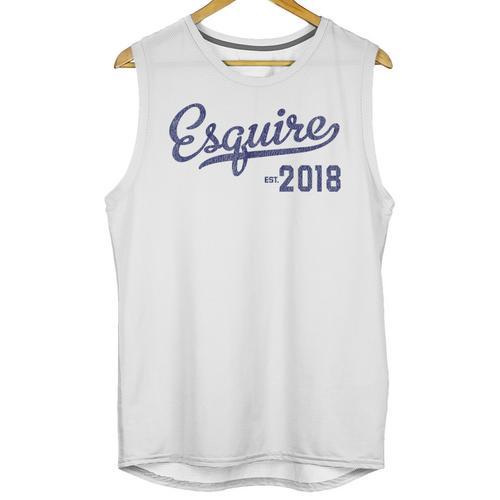 Lawyers Graduation Esquire Est 2018 Graduate Shirt Unisex Tank Top - Best Gift Smart