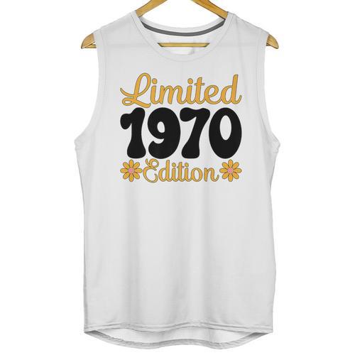 Limited 1970 Edition Retro Vintage 70s Nostalgia Premium Unisex Tank Top - Figerry