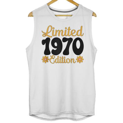 Limited 1970 Edition Retro Vintage 70s Nostalgia Unisex Tank Top - Figerry