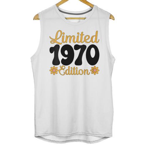 Limited 1970 Edition Retro Vintage 70s Nostalgia Unisex Tank Top - Figerry