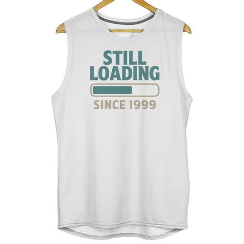 Still Loading Since 1999 Retro Tech Nostalgia Premium Tri-Blend Unisex Tank Top - Figerry