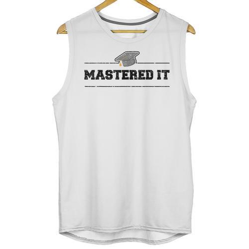 Masters Degree Graduation For Graduates Him Her Grads Unisex Tank Top - Best Gift Smart