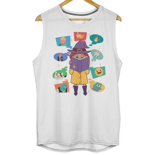 Meme Magic Introvert Anti People Social Media Meme Lovers Unisex Tank Top - Raresse