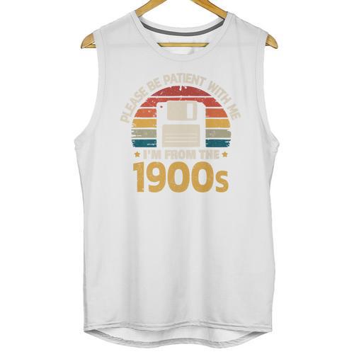 Millennials Please Be Patient With Me I'm From The 1900s Premium Unisex Tank Top - Figerry