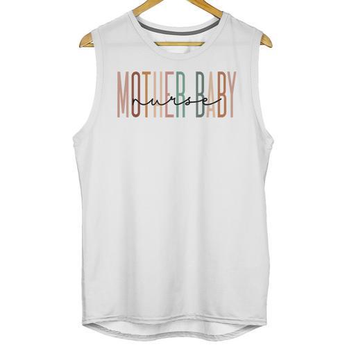 Mother Baby Nurse Postpartum Mom Baby Nursing Graduation Unisex Tank Top - Best Gift Smart