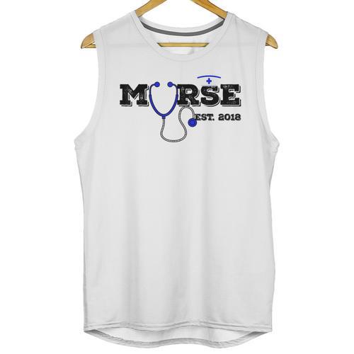 Murse Est 2018 Male Nurse Graduation Unisex Tank Top - Best Gift Smart