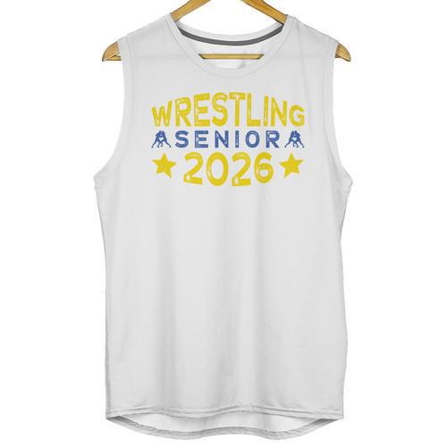 Night Wrestling Senior 2026 Graduation Unisex Tank Top - Best Gift Smart