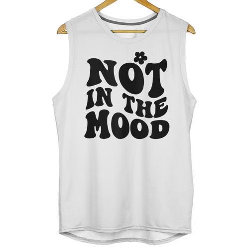 Not In The Mood Anti Social Introvert Sarcastic Retro Unisex Tank Top - Raresse