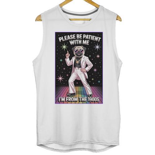 Be Patient With Me I'm From The 1900s Birthday Premium Tri-Blend Unisex Tank Top - Figerry