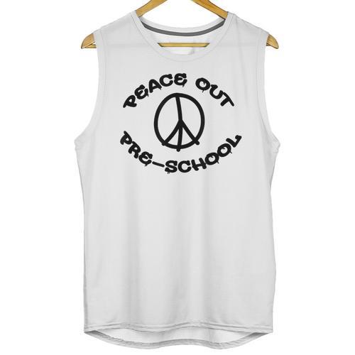 Peace Out Preschool T Shirt For School Graduation Unisex Tank Top - Best Gift Smart