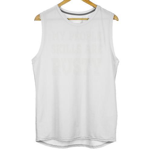My People Skills Are Rusty Introvert SPN Moments Unisex Tank Top - Raresse