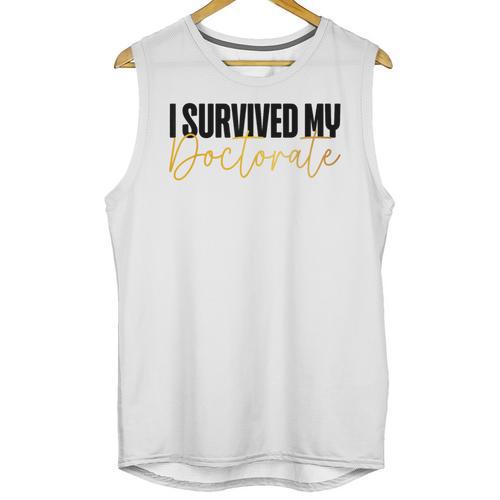 Phd Graduation Doctorate Degree Dissertation Masteral Grad Unisex Tank Top - Best Gift Smart