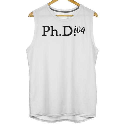 PhD Graduation Women Doctorate Degree PhDiva Unisex Tank Top - Best Gift Smart
