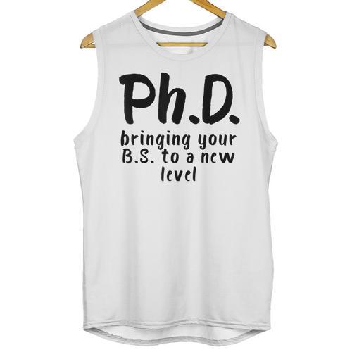 Phd Shirt Bs Doctorate Graduation Doctoral Unisex Tank Top - Best Gift Smart
