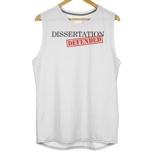 PhD Thesis Defense Graphic Doctoral Graduation Unisex Tank Top - Best Gift Smart