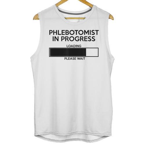 Phlebotomist In Progress Phlebotomy School Graduation Unisex Tank Top - Best Gift Smart