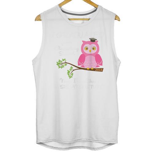Pink I Graduated From Elementary Graduation Unisex Tank Top - Best Gift Smart