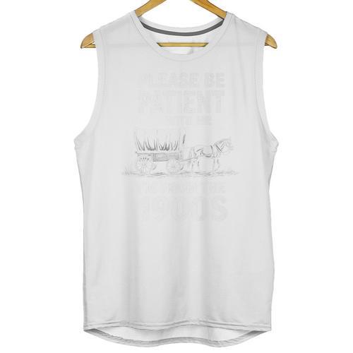 Playful Slow Pace Please Be Patient I'm From The 1900s Premium Unisex Tank Top - Figerry